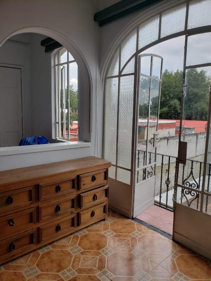 Ferienwohnung Loft Terraza Coyoacan Vista Plaza Kiosco Depa 50M2 Mexiko-Stadt Exterior foto